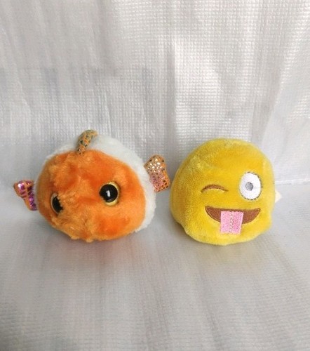 Two small soft toy - two,