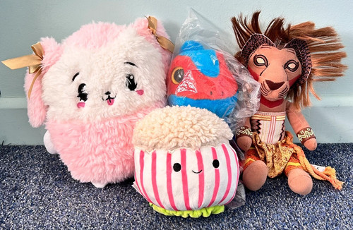 Plush bundle soft toys - soft,