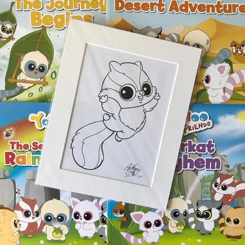 Yoohoo friends original art - original,