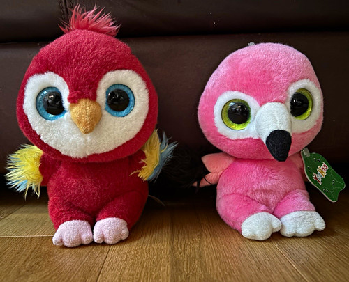 Yoohoo birds red parrot - yoohoo, +